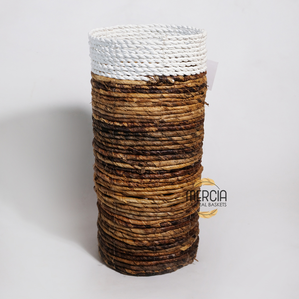Basket banana leaf + macrame 94