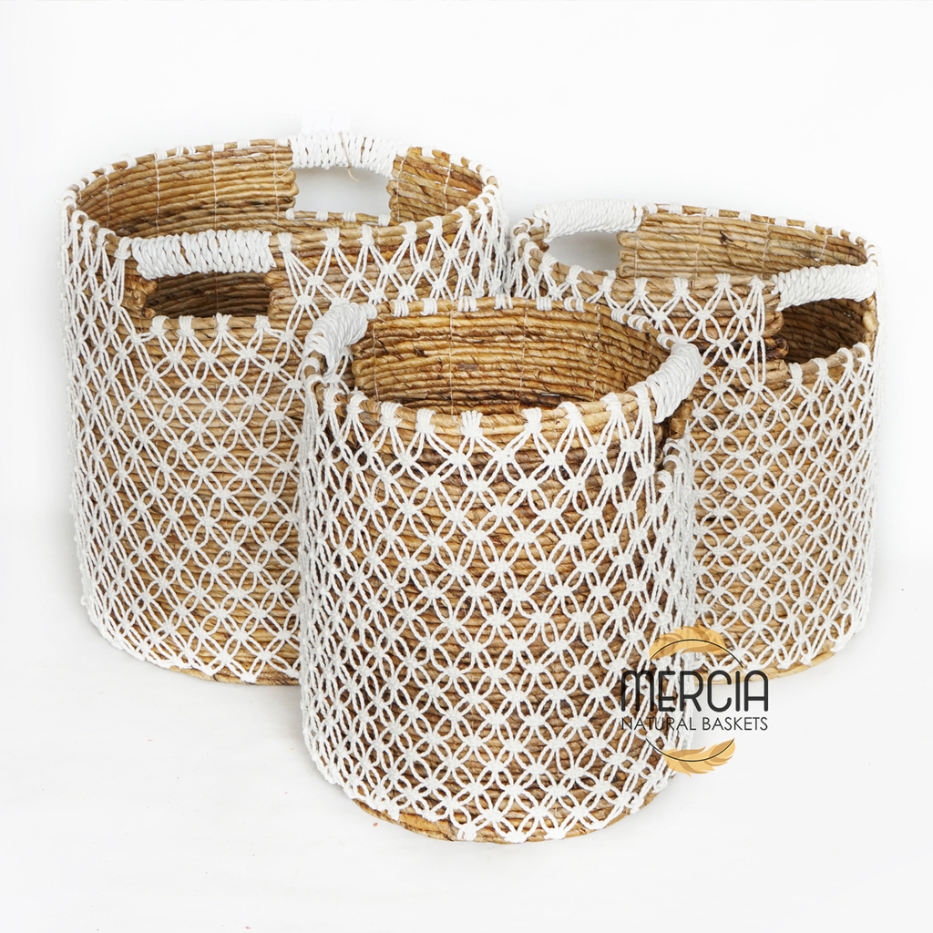 Basket banana leaf 139