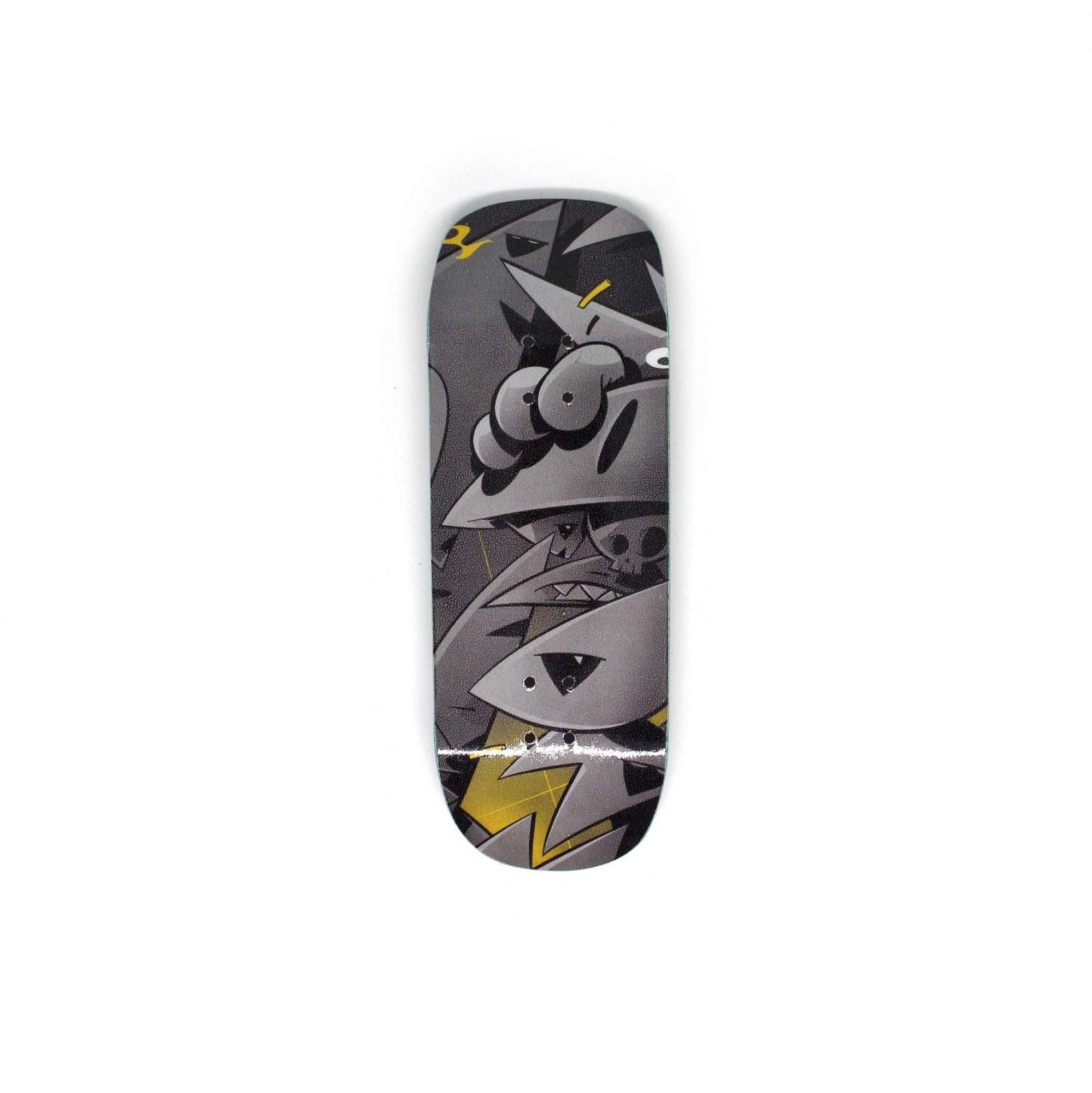 Дека фингерборд Systeam FB x Zak Mini Monster - Black World Mini Monsters