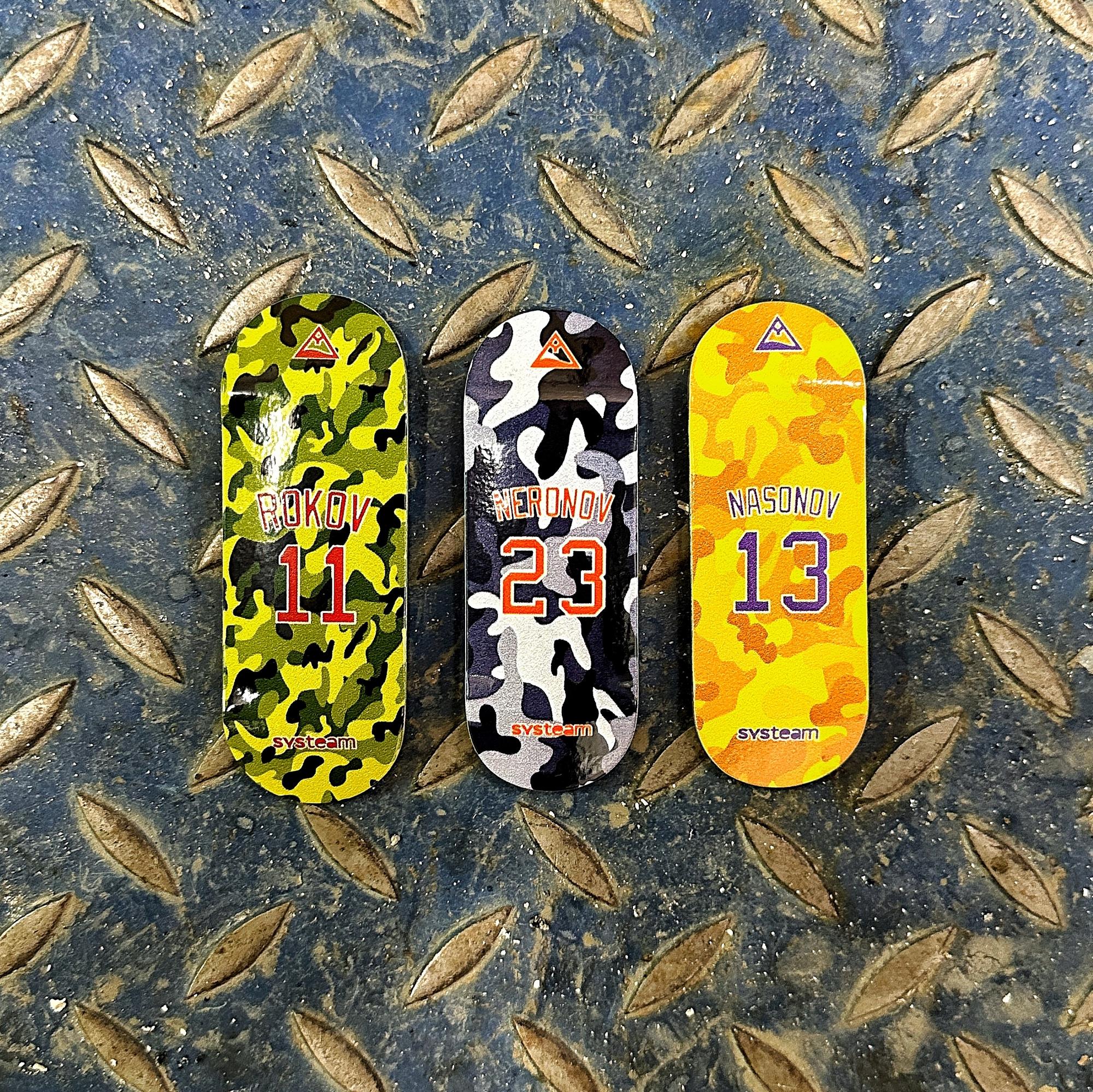 Дека Systeam FB - 'ROKOV PRO MODEL' (стираемая графика 'real wear')