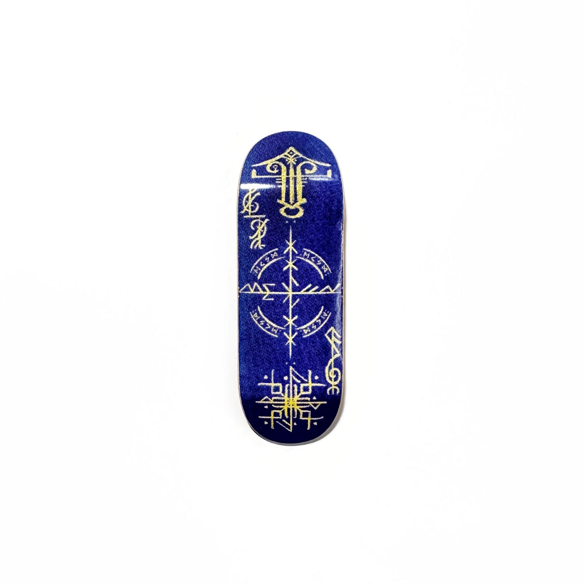 Дека фингерборд Ekzo Wood - Navi Ethnic High Popsicle 32*97 мм