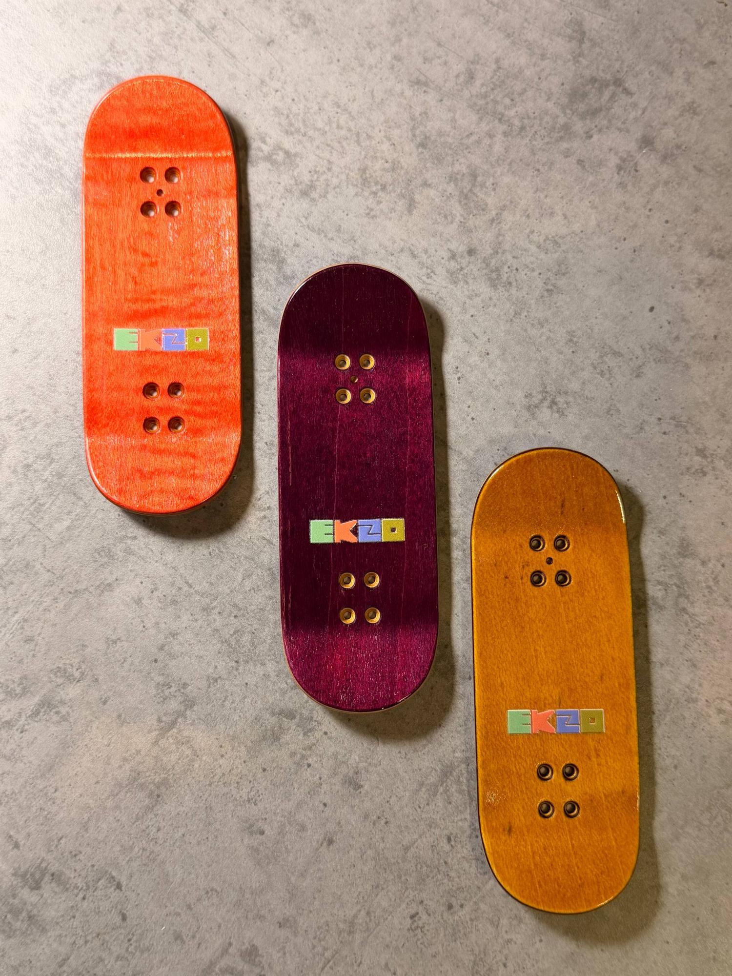 Дека фингерборд EKZO x ARTERIA - Pink Baby Low Classic 34*95.5 мм