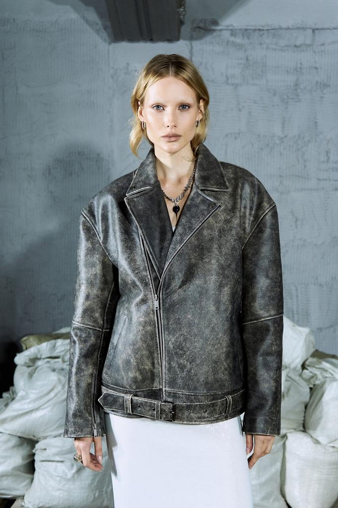 Косуха из натуральной кожи Crush