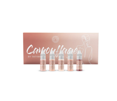 СЕТ ПИГМЕНТОВ ДЛЯ КАМУФЛИРОВАНИЯ FACE Camouflage by Tatyanina