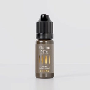 Пигмент для волосковой техники «STONE» by Anna Kutsevolova - Эталон микс