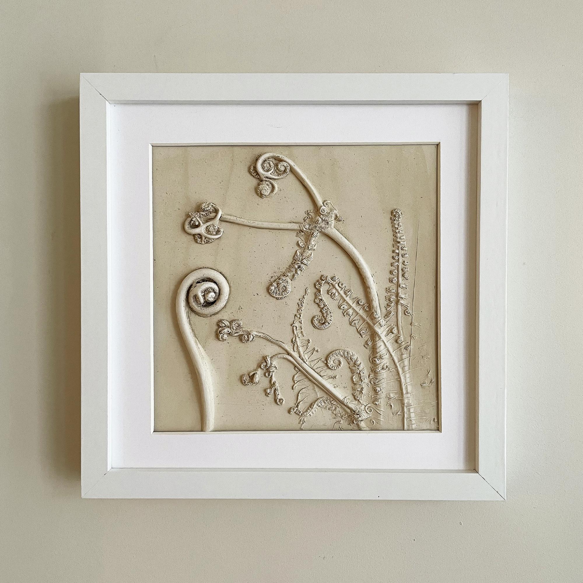 Декоративное панно "Рахисы папоротника"