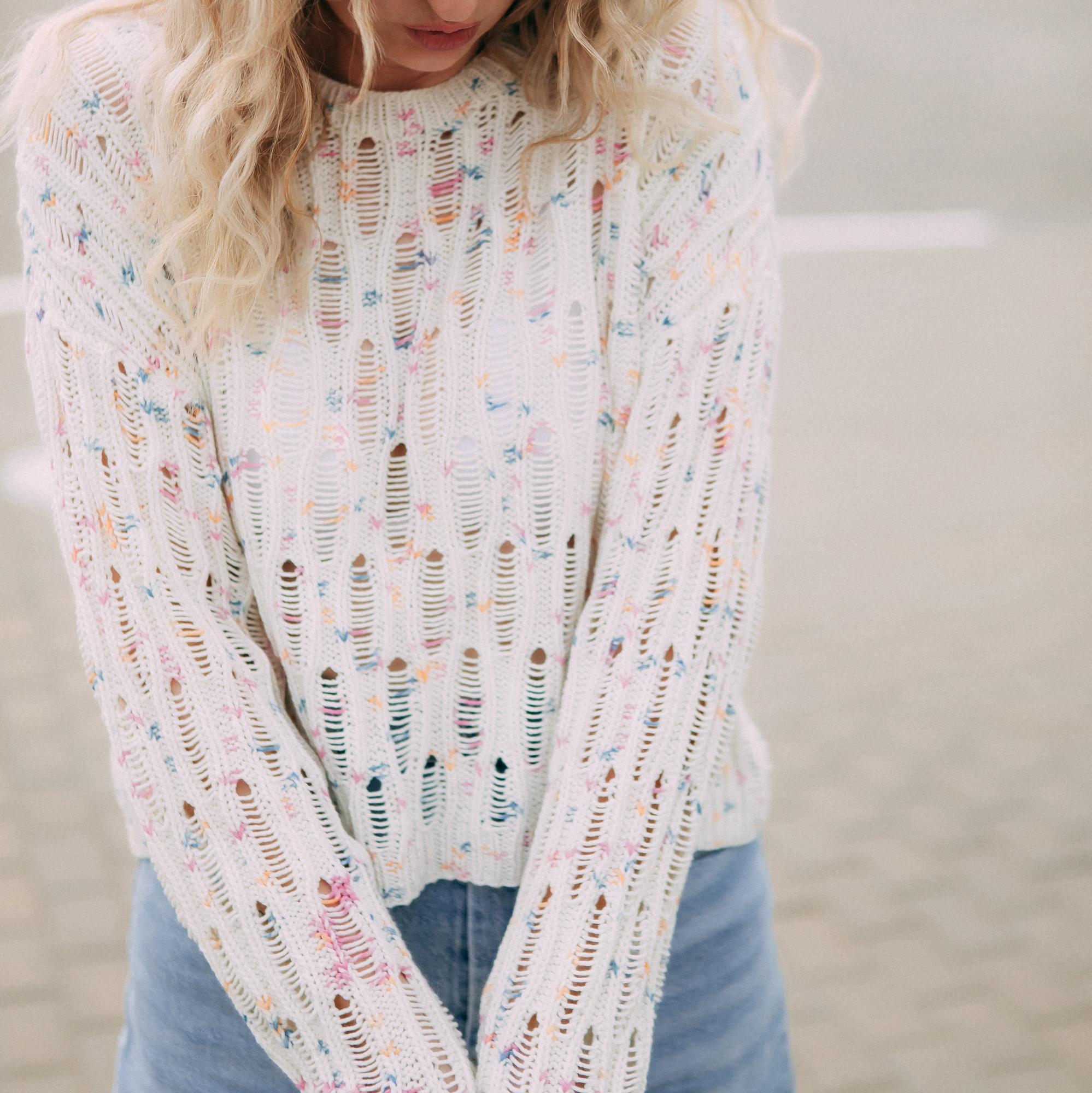 Описание "Джемпер с ажуром"