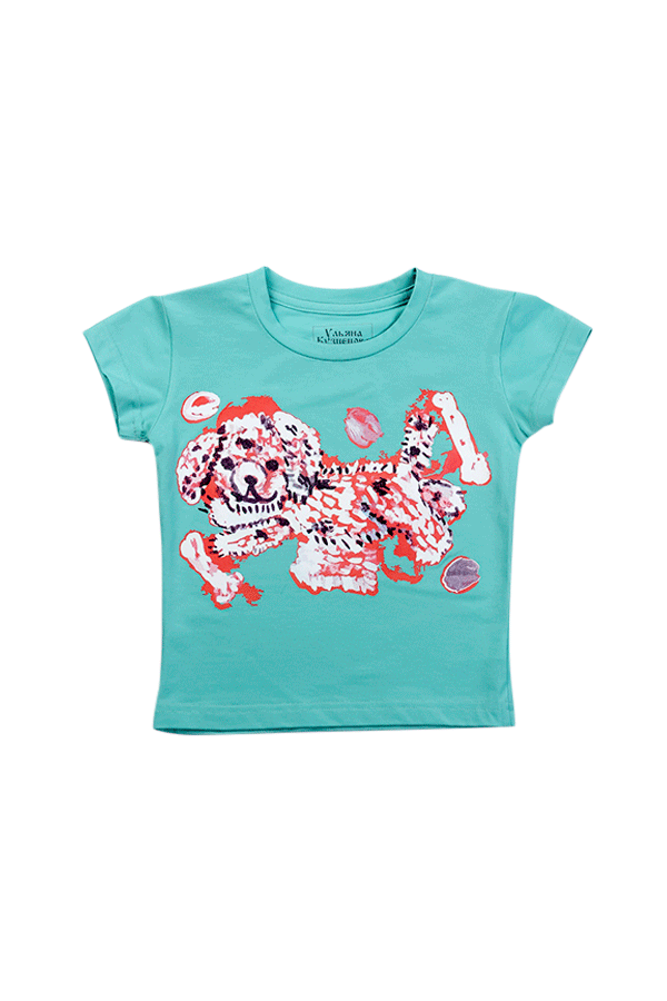 Футболка "Щенок" (6 цветов)