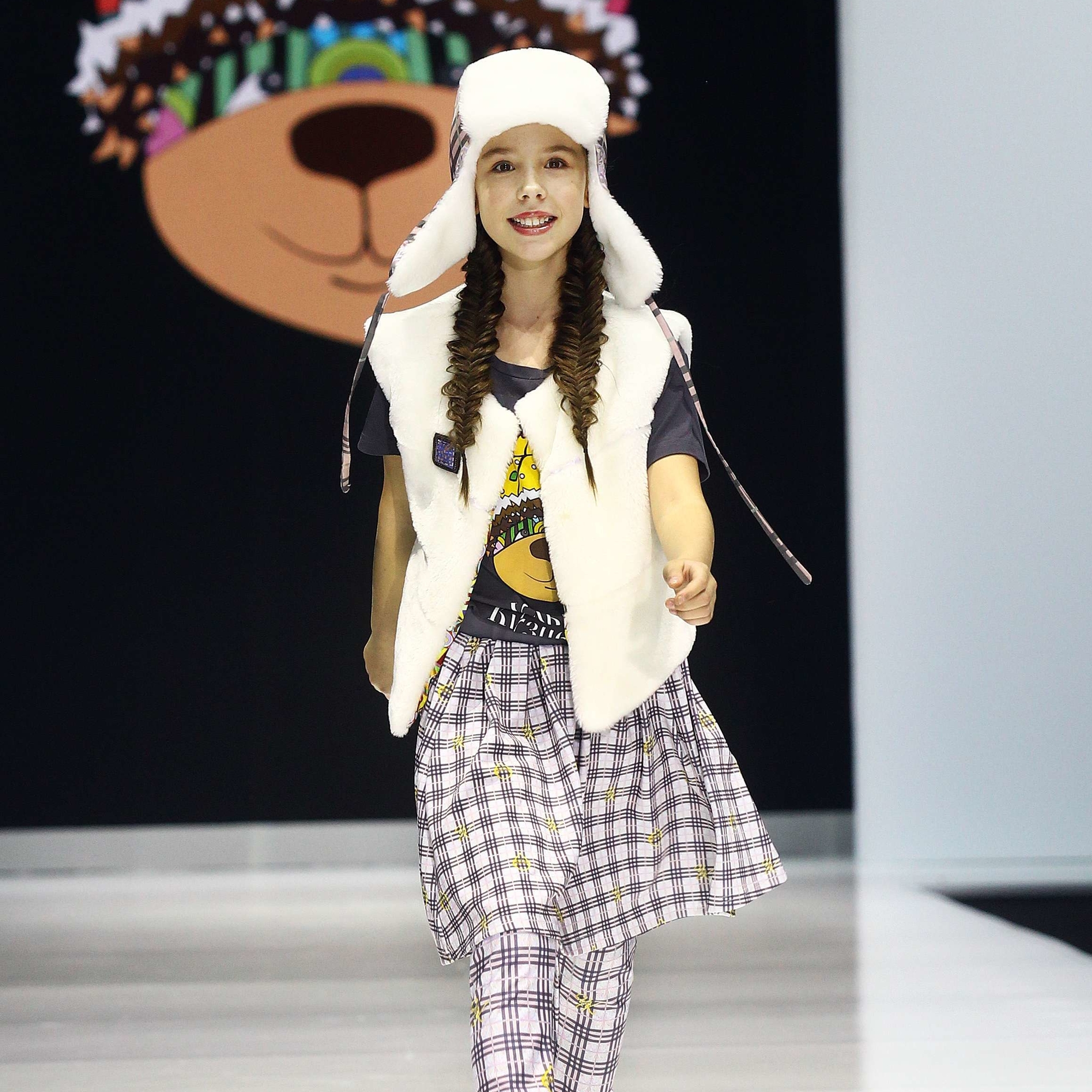 Леггинсы "Клетка крупная" (2 цвета)