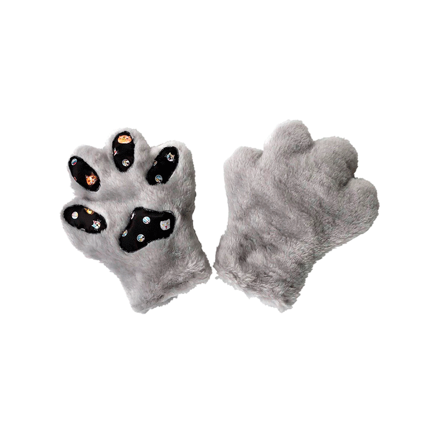 Перчатки "Лапки-царапки" (3 цвета)