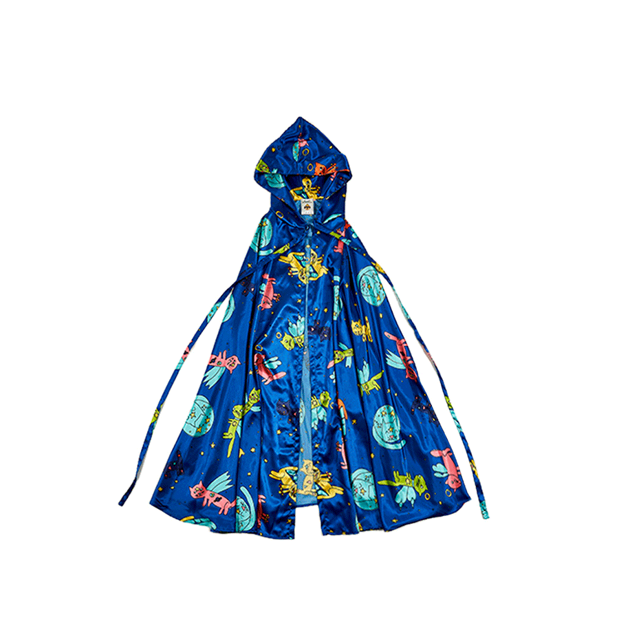 Накидка "Космические кошки" (2 цвета)