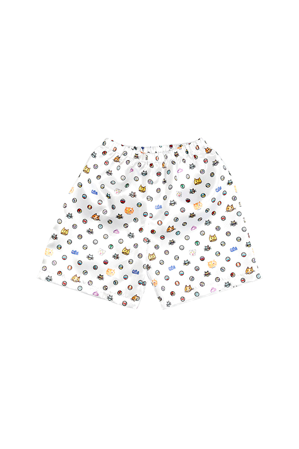Шорты "Кошки" мелкий горох (2 цвета)