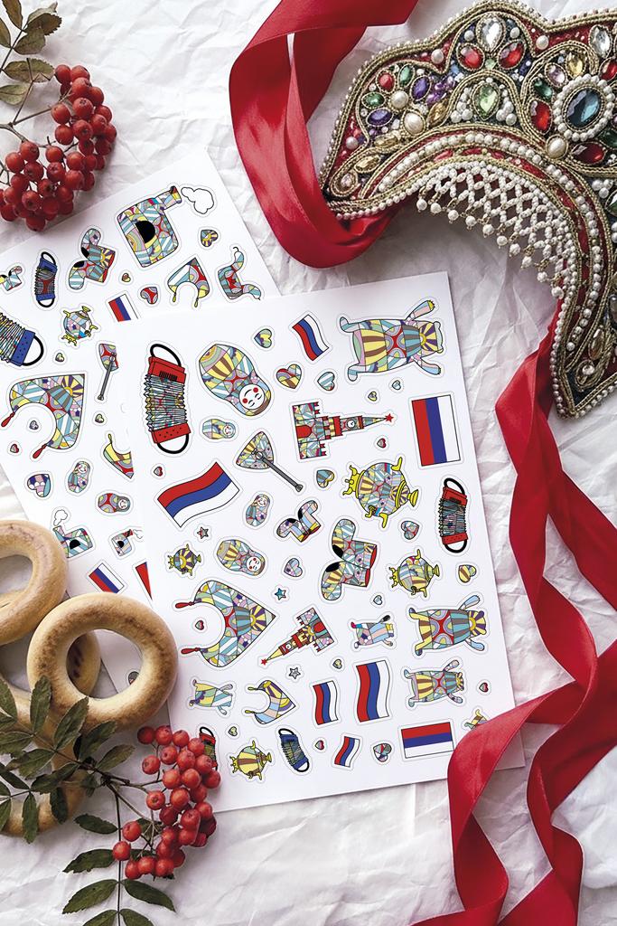 Наклейки "Россия"