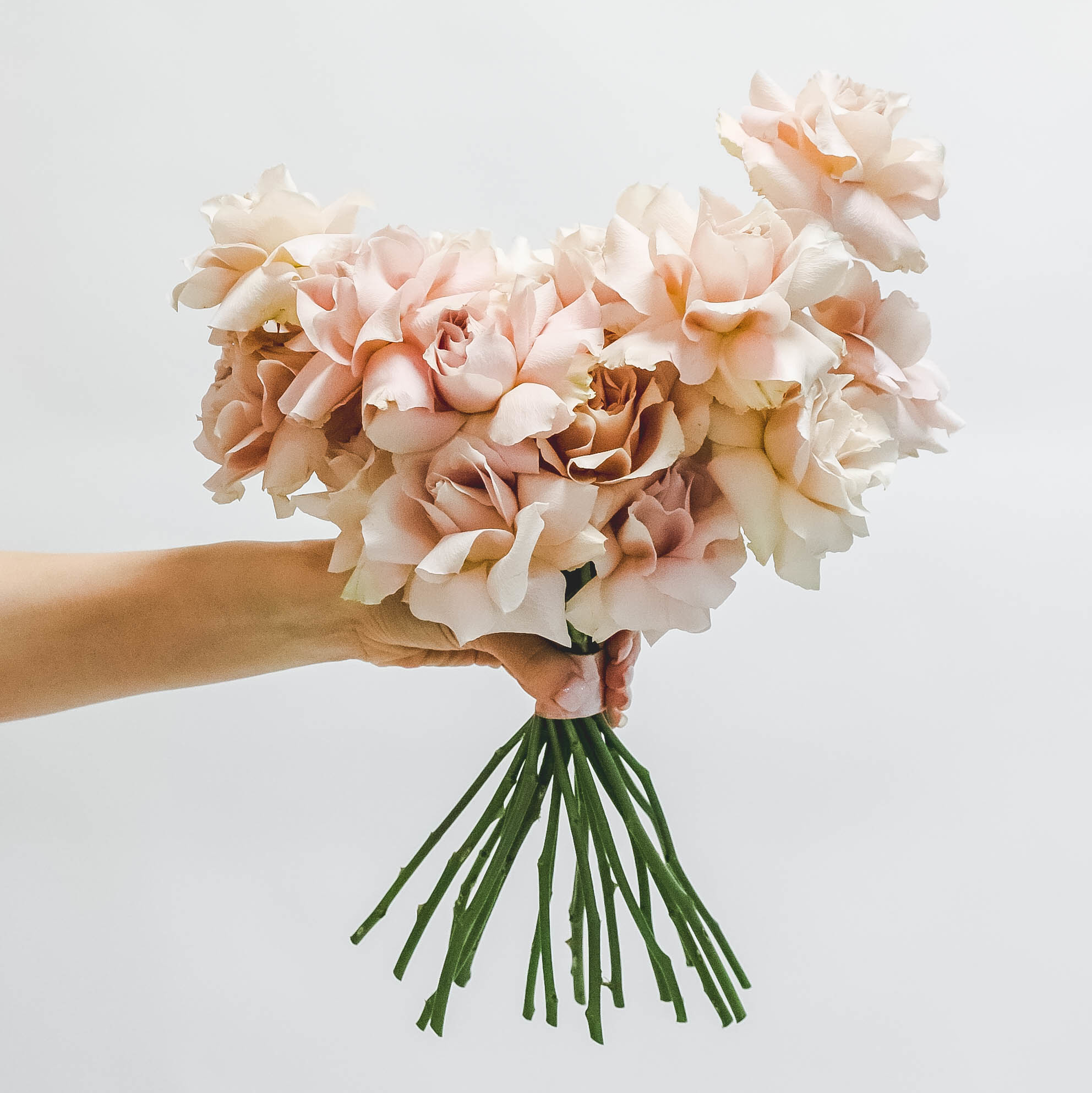 Cвадебный букет COFFEE CREAM