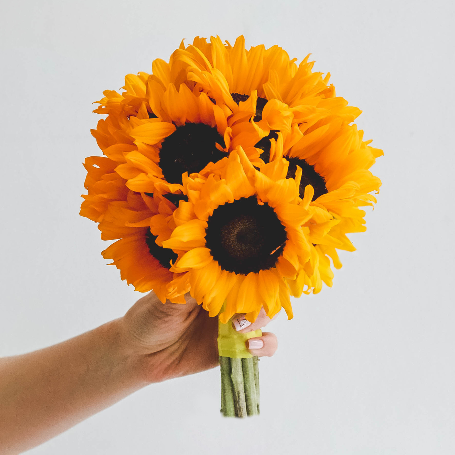 Свадебный букет из подсолнухов SUMMER