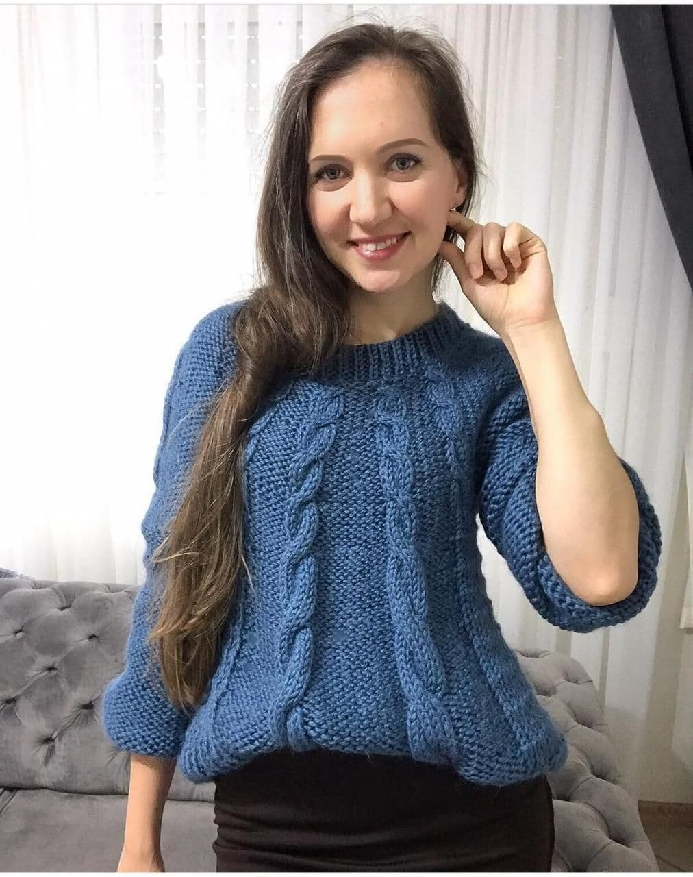 МК Джемпер КОСЫ
