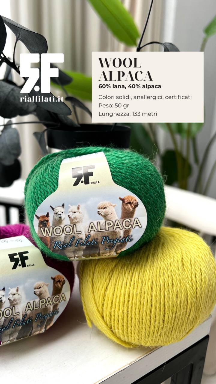 RIAL FILATI WOOL ALPACA 50g