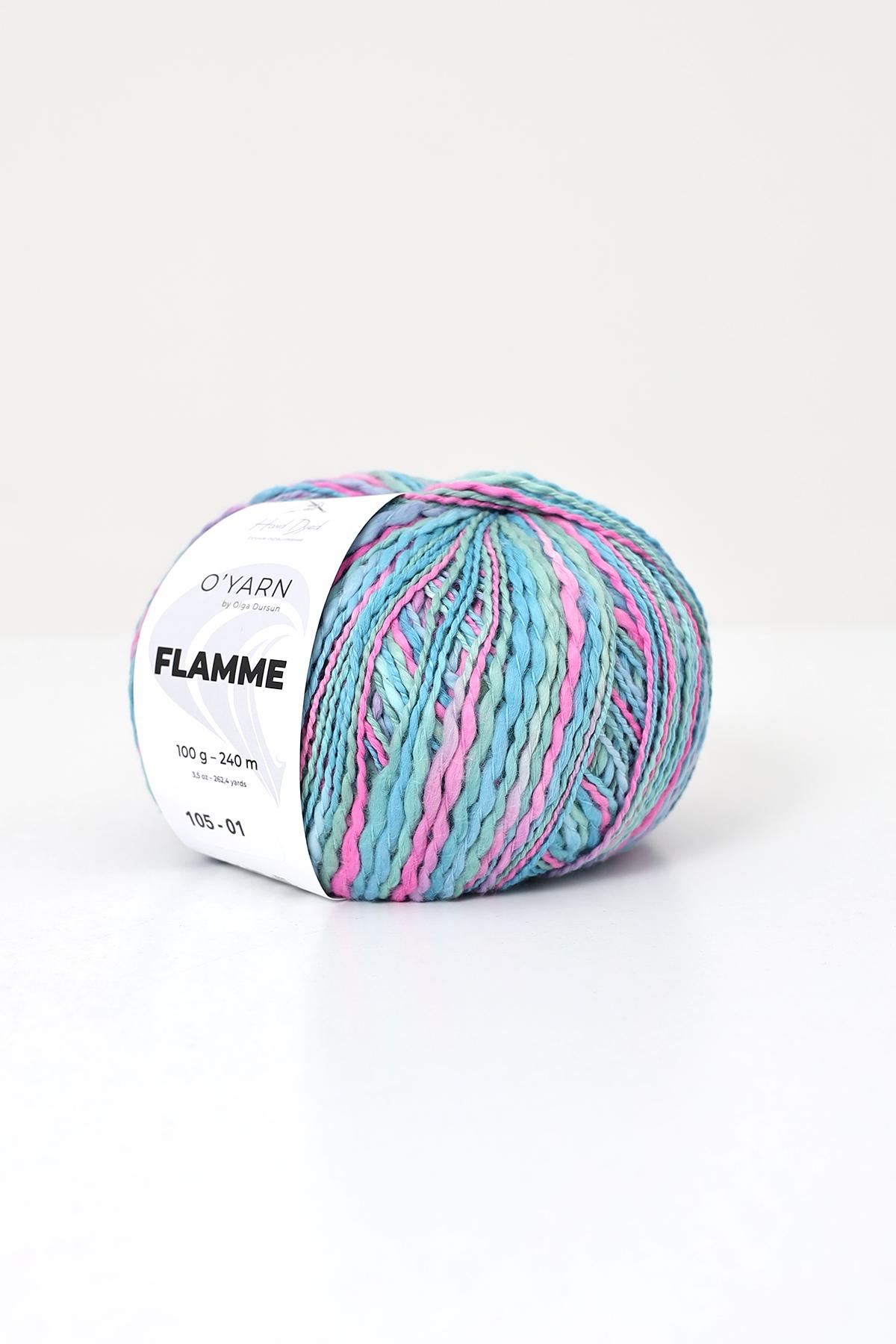 O'YARN FLAMME 500гр ИЗ СТАМБУЛА
