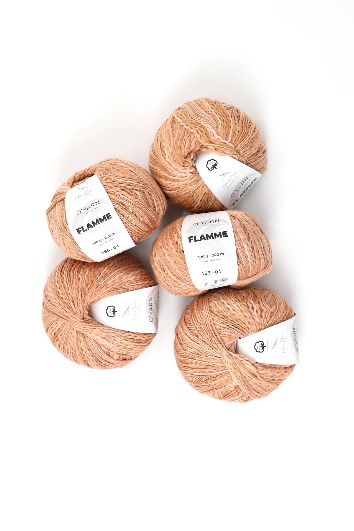 O'YARN FLAMME 500гр ИЗ СТАМБУЛА