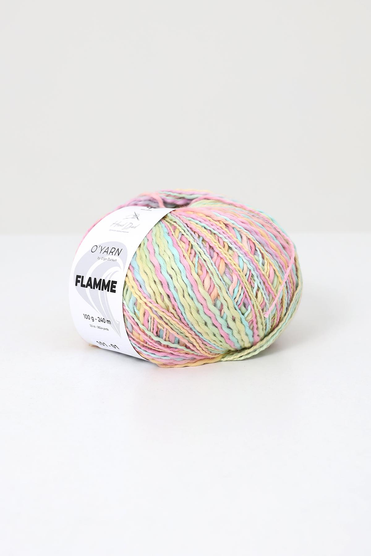 O'YARN FLAMME 500гр ИЗ СТАМБУЛА