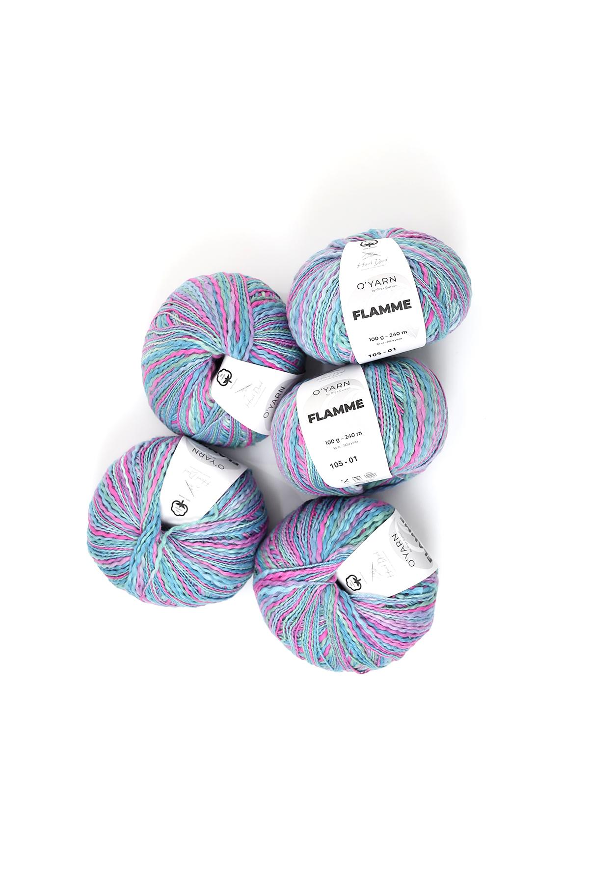 O'YARN FLAMME 500гр ИЗ СТАМБУЛА