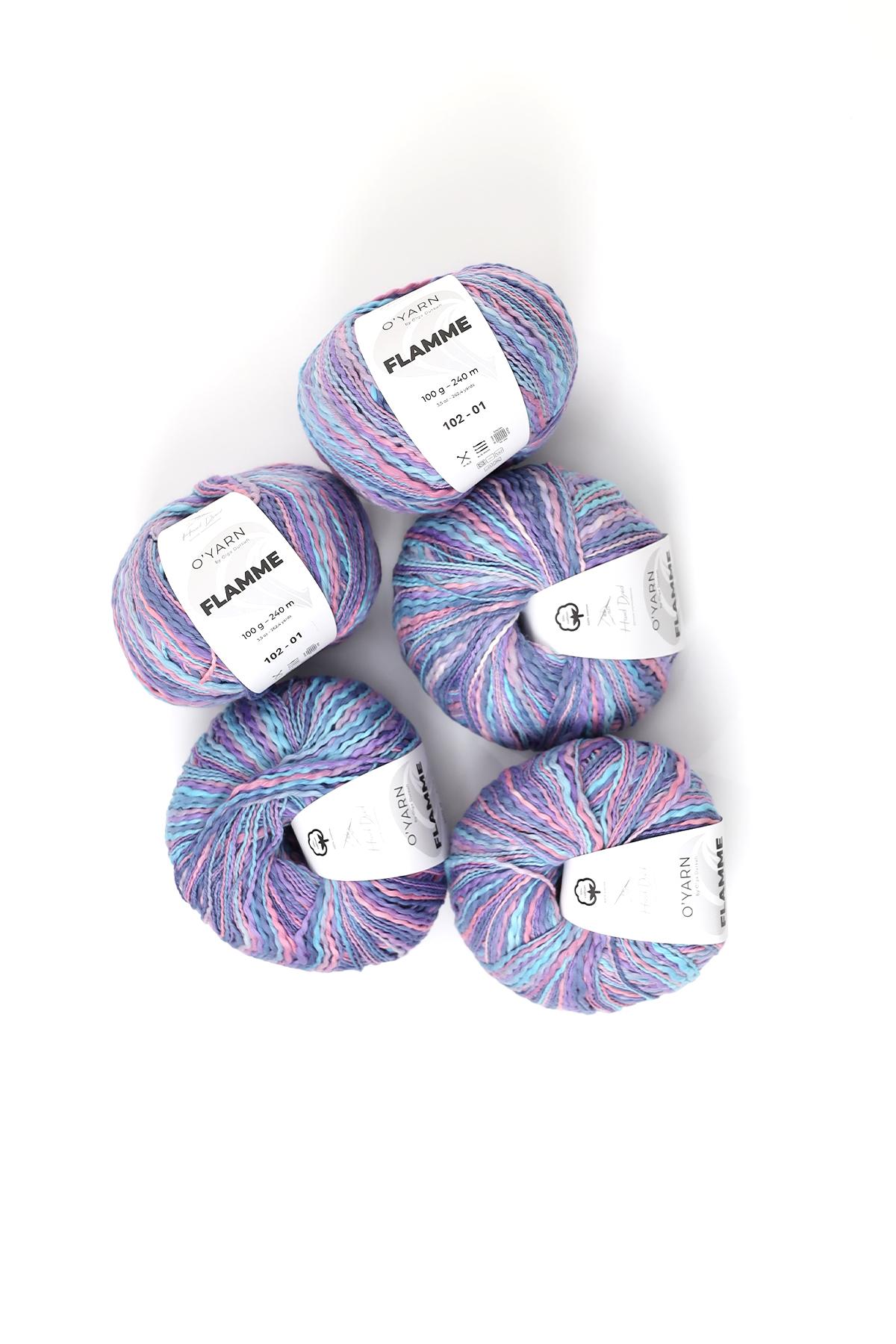 O'YARN FLAMME 500гр ИЗ СТАМБУЛА