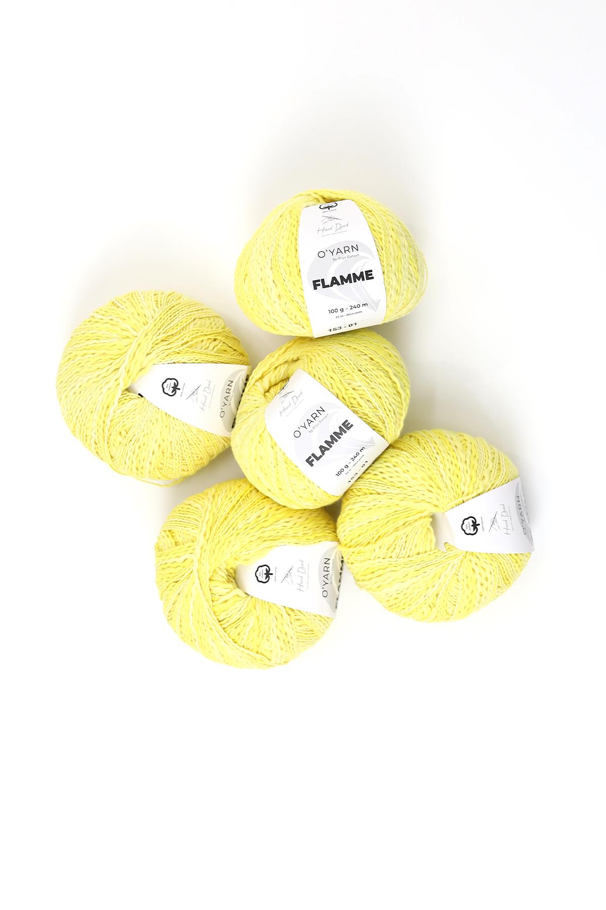 O'YARN FLAMME 500гр ИЗ СТАМБУЛА