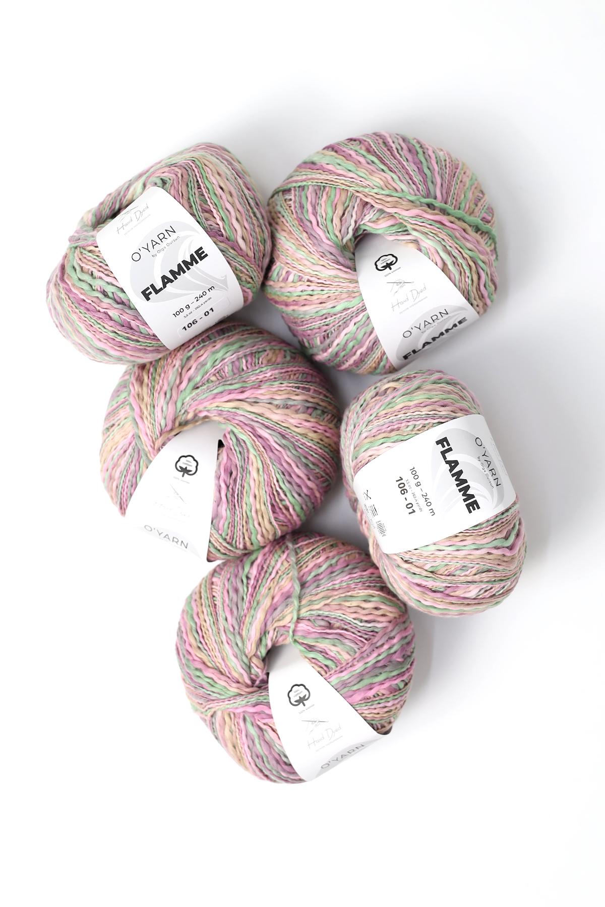 O'YARN FLAMME 500гр ИЗ СТАМБУЛА
