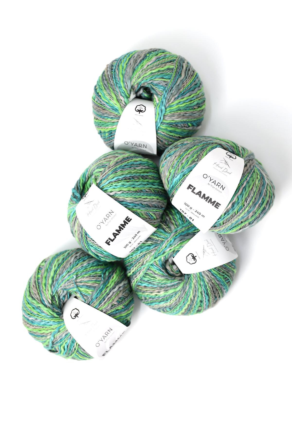 O'YARN FLAMME 500гр ИЗ СТАМБУЛА