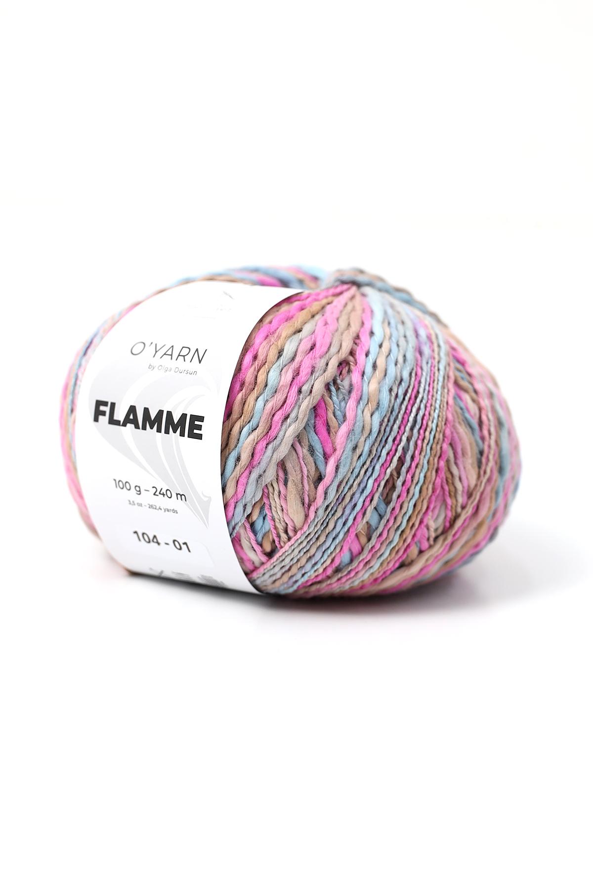 O'YARN FLAMME 500гр ИЗ СТАМБУЛА