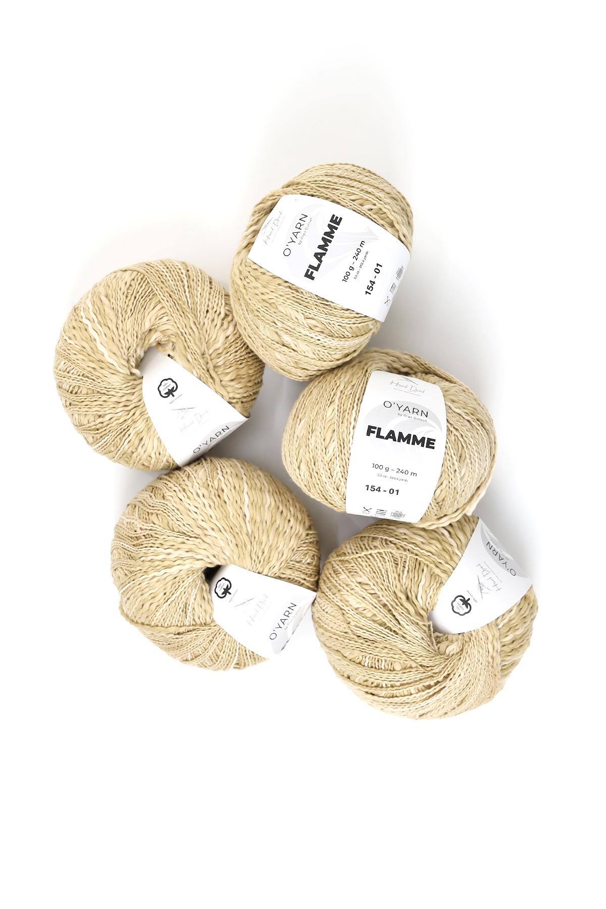 O'YARN FLAMME 500гр ИЗ СТАМБУЛА