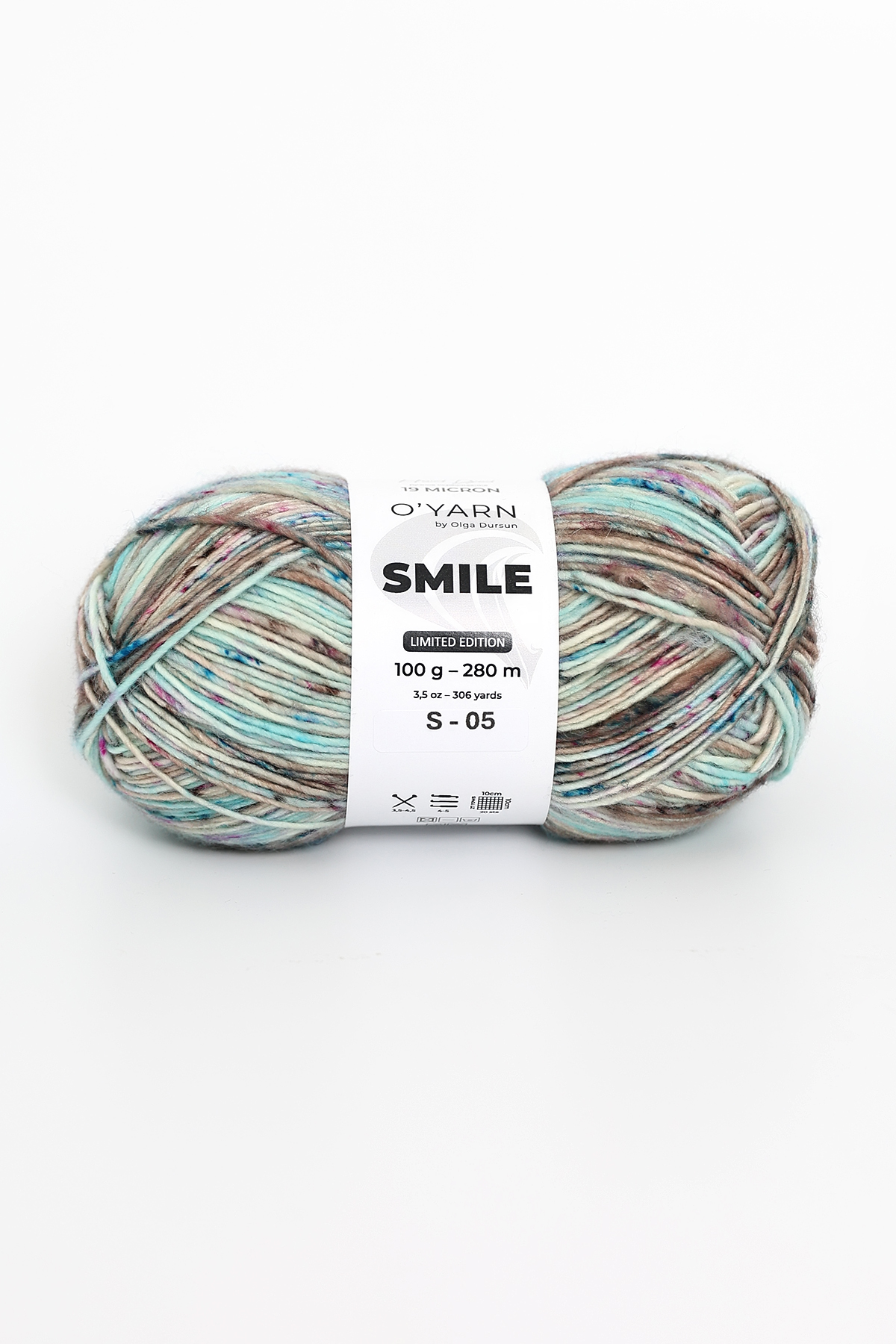 O'YARN SMILE 19 micron, 100г