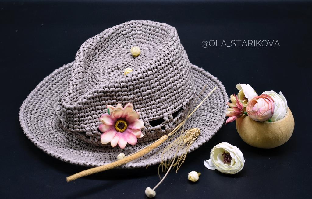 Шляпа с дном «капля»