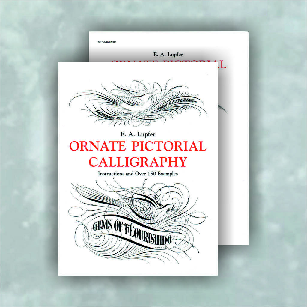 Книга "Ornate pictorial calligraphy". Lupfer E. A.