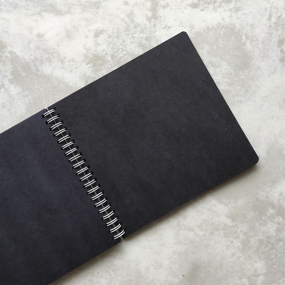 Скетчбук квадро блэк