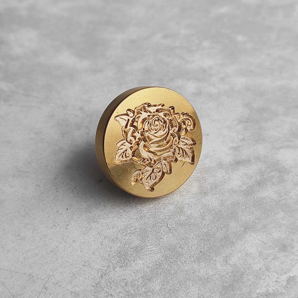 "Пышная роза" основание для сургучной печати