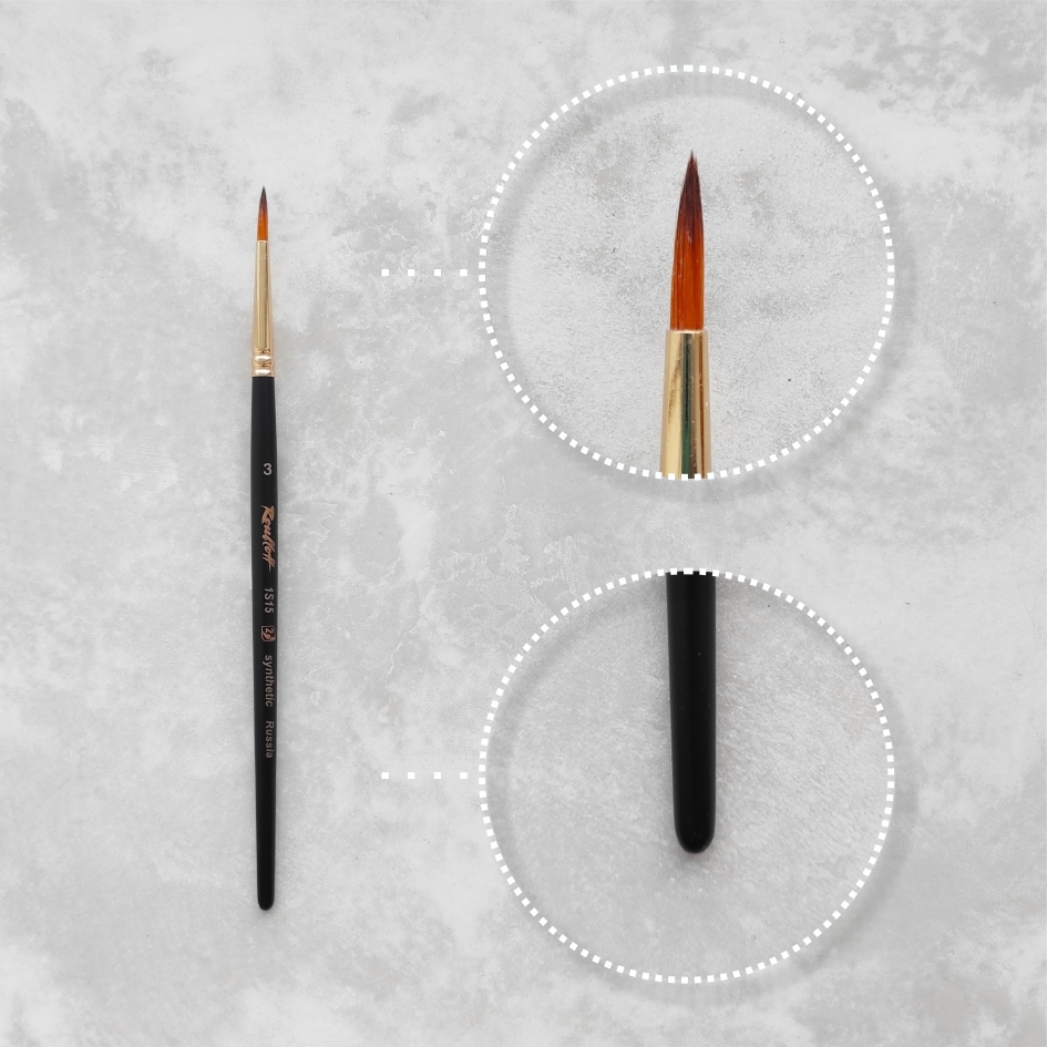 Кисть №3 круглая / Roubloff