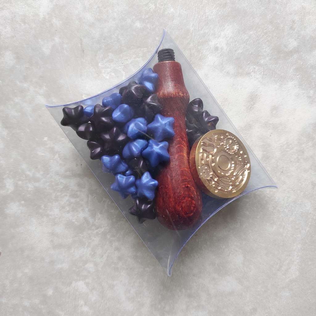 Подарочный набор сургуч и печать / "парад планет"