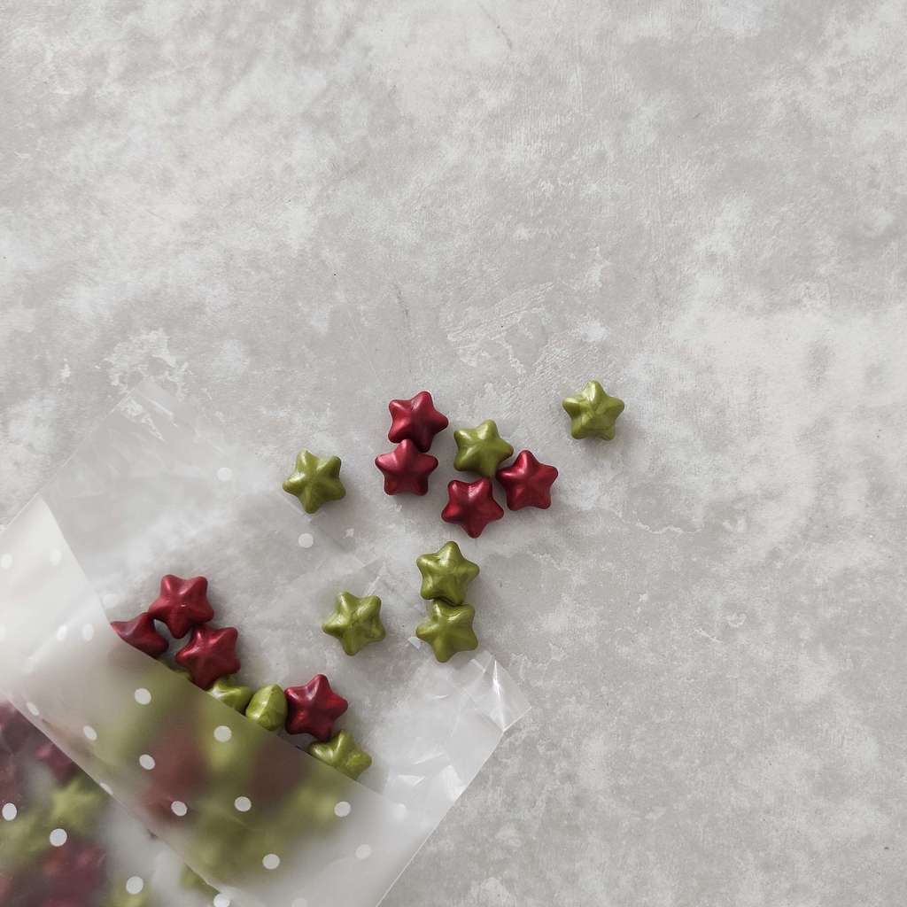 Сургуч в гранулах звездочки #6