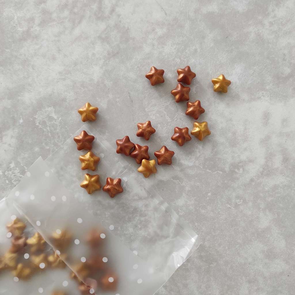 Сургуч в гранулах звездочки #8