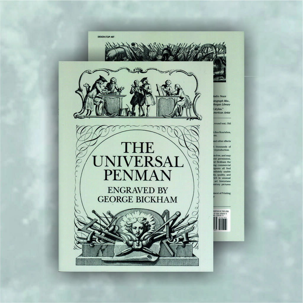 Книга "The Universal Penman". George Bikham.