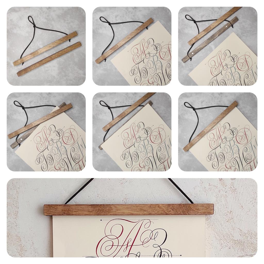 Рамка деревянная на магнитах