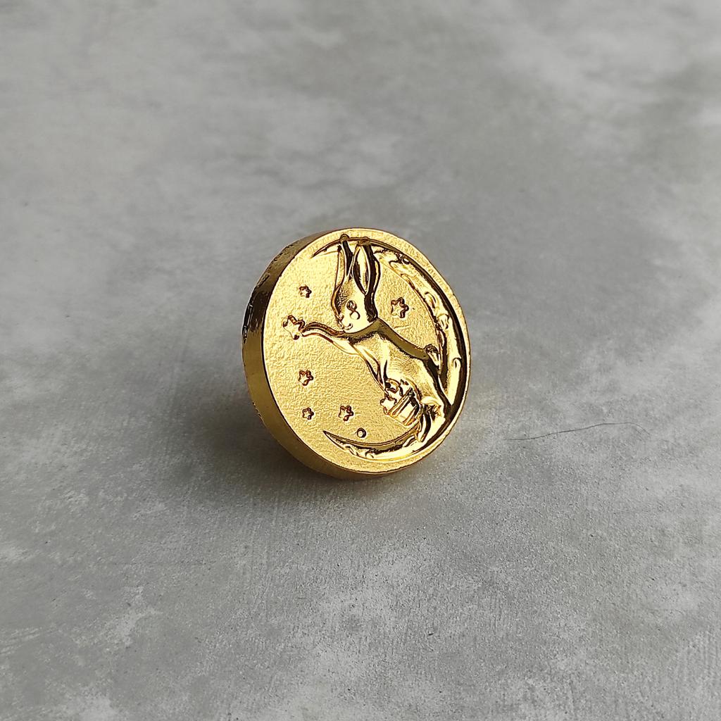 "Зайка на луне" основание для сургучной печати