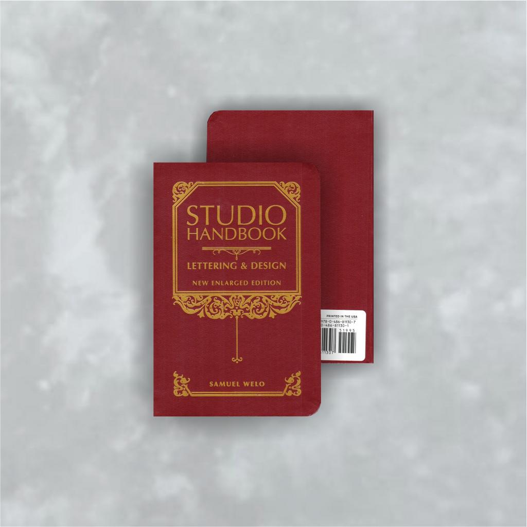 Книга "Studio Handbook: Lettering & Design: New Enlarged Edition". Welo Samuel.