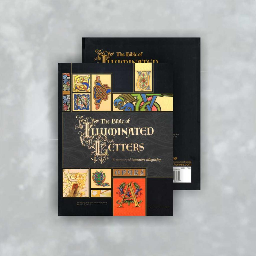 Книга "Bible of illuminated letters". Margaret Morgan.
