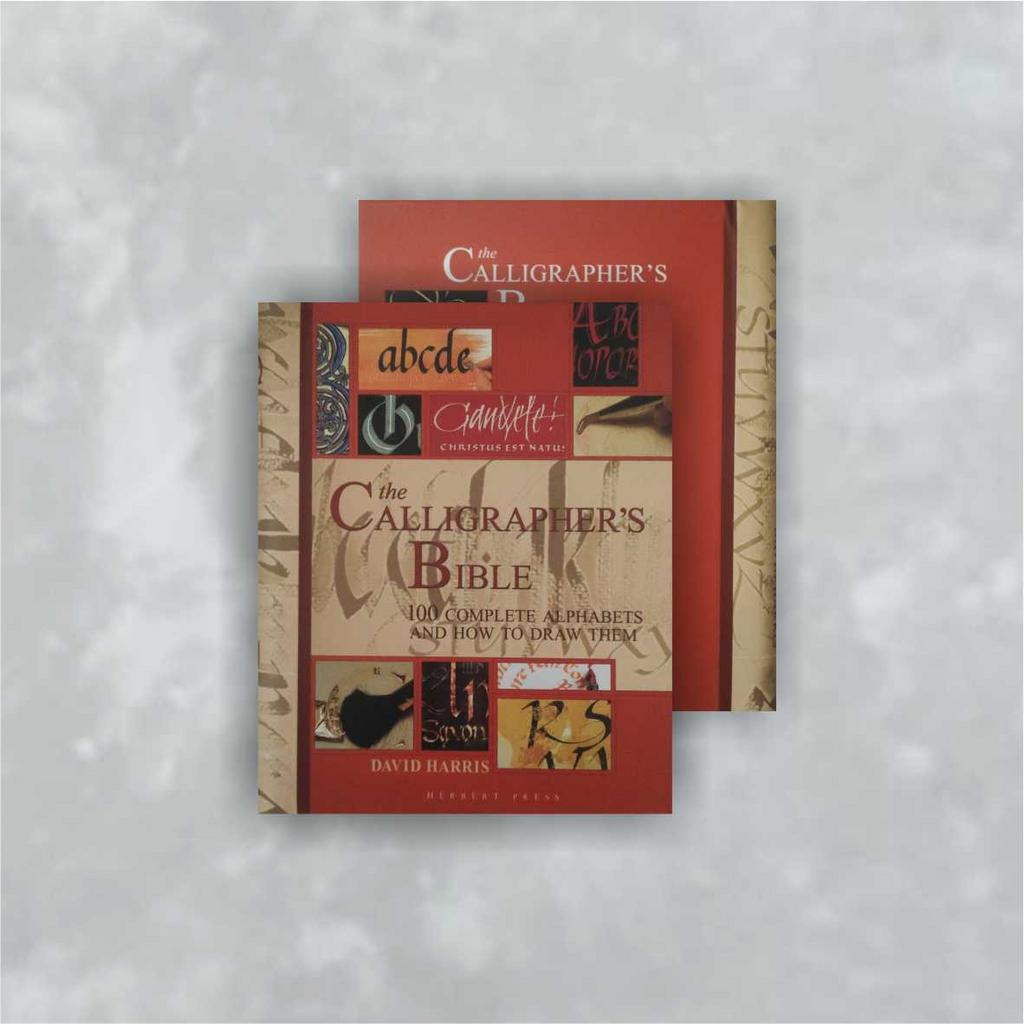 Книга "Calligrapher`s Bible". David Harris.