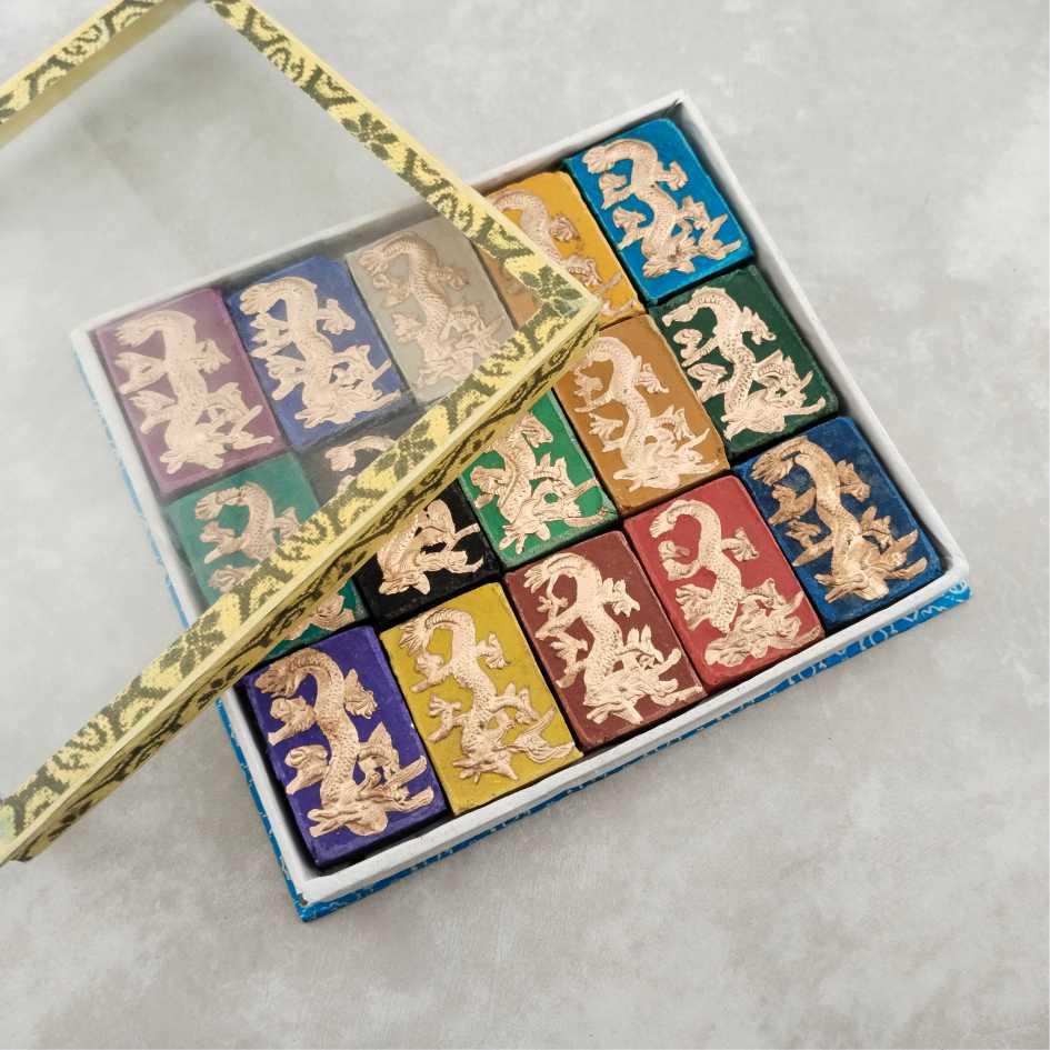 Тушь сухая китайская / 15 цветов