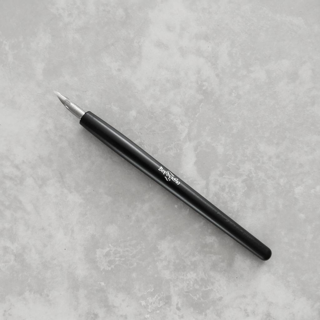 прямой держатель "все буквы" /  дерево+металл