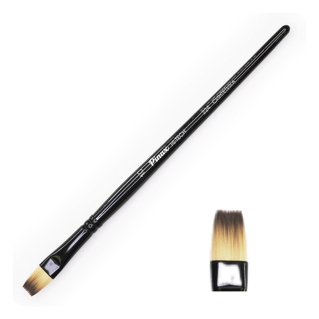 Кисть HI-TECH Синтетика плоская № 10 / Pinax