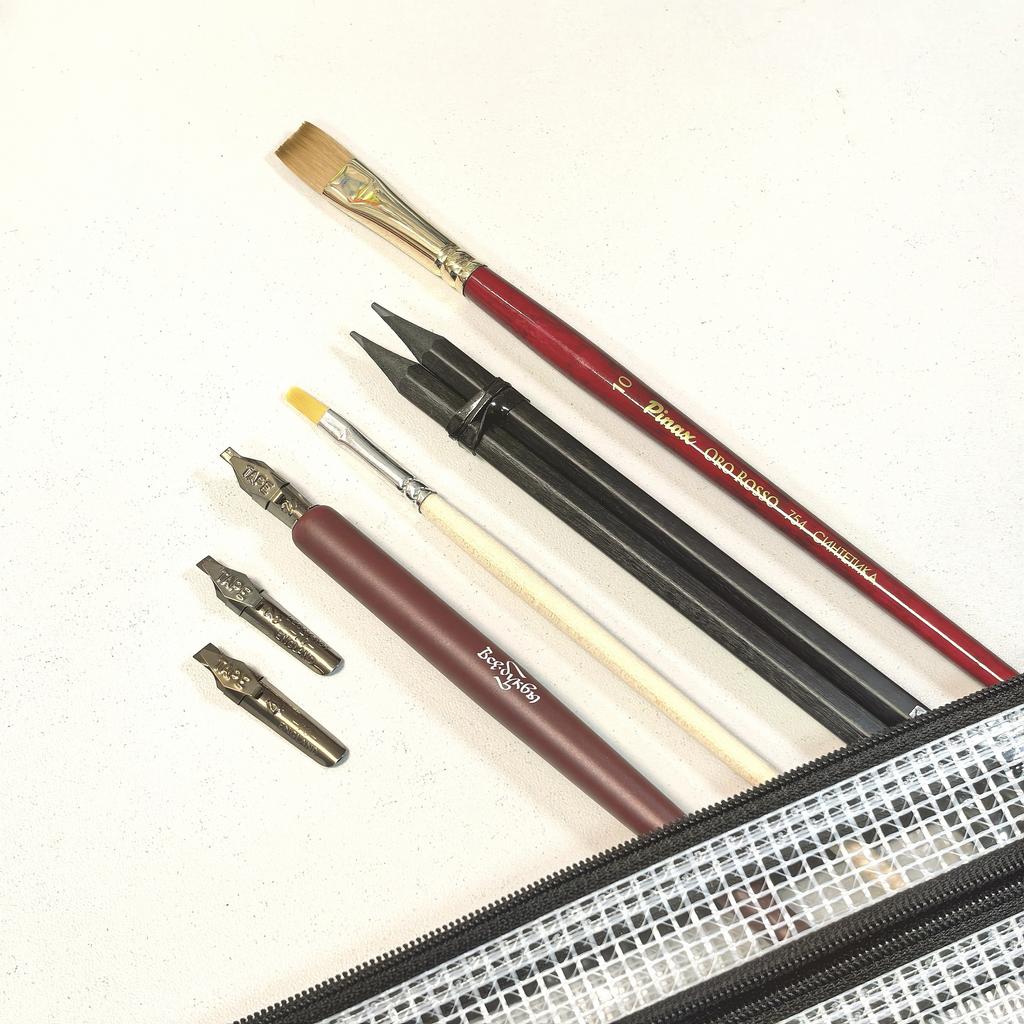 Набор для каллиграфии "Курс Наталии Юрковой. Итальянский курсив Часть 1"